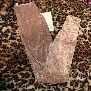 Lululemon velvet leggings